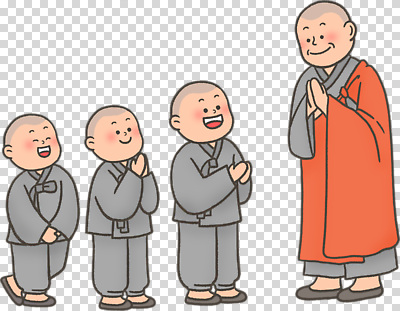 편집이미지 전통문화 어린이 불교 웃음 평화 기도 인사 사찰 승려 손모으기 PNG 동아시아 전통 종교 문화 컨셉 종교건축 표정 사람 손짓 예절 성직자 파일형식