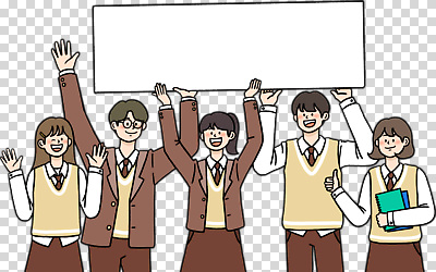 옷 교육 컨셉 북아메리카 관계 표정 신체부위 파일형식 학생 포스터 모션 학교 웃음 그룹 손 친구 교복 미국 결과 협력 기념 편집이미지 PNG