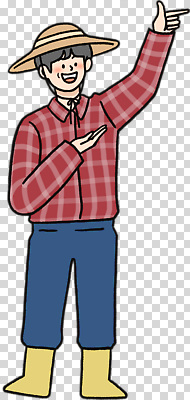 직업 감정 산업 아시아 무늬 농업 모션 표정 시골 생태계 파일형식 농부 수확 기쁨 농작물 체크무늬 밭 작업 손짓 웃음 전통 한국 농촌 자연 편집이미지 PNG