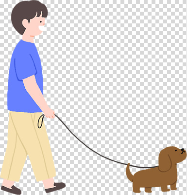 동물 편집이미지 캐릭터 남자 모션 생명 잔디 귀여움 산책 개 강아지 PNG 식물 컨셉 포유류 휴식 사람 반려동물 파일형식