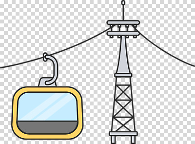 교통수단 뷰포인트 교통 생태계 파일형식 케이블카 여행 하늘 자연 공중 원근감 기계 대중교통 탐험 풍경 편집이미지 PNG