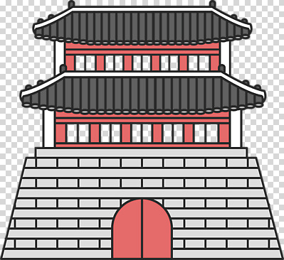 건축물 건축 아시아 컬러 풍경 파일형식 탑뷰 한국 전통 계단 디자인 성 문화 역사 뷰티풀 전경 빨간색 편집이미지 PNG