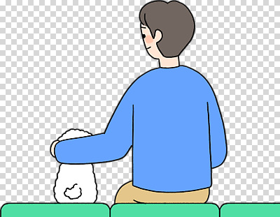 동물 편집이미지 남자 감정 사랑 사람 반려동물 소파 방 강아지 편안함 PNG 색감 순간 의자 감각 개 파일형식 가구 포유류 생활용품 오브젝트