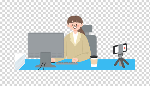 편집이미지 여자 커피 탁자 스마트폰 컴퓨터 사무실 자료 업무 작업 집중 삼각대 PNG 창의성 음료 가구 컨셉 비즈니스 사람 전자제품 핸드폰 스마트기기 파일형식 생활용품 오브젝트