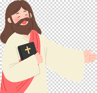 편집이미지 캐릭터 전통 행복 기독교 종교 손짓 성경 기쁨 표현 예수 그림 PNG 성격 감정 종교용품 모션 신_종교 파일형식