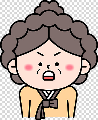 전통 감정 아시아 컨셉 사람 성인 파일형식 여자 캐릭터 전통의상 분노 표정 한국 귀여움 옷 중년 소통 표현 편집이미지 PNG 신사임당