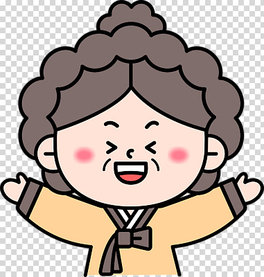 주간 전통 여자 노년 감정 아시아 표정 사람 파일형식 할머니 캐릭터 웃음 기쁨 전통의상 한국 아침 어린이 행복 사랑 문화 편집이미지 PNG 신사임당