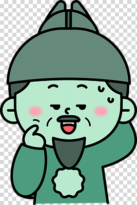 감정 컬러 컨셉 표정 보호장비 왕 파일형식 캐릭터 웃음 초록색 헬멧 백그라운드 기쁨 생각 귀여움 편집이미지 PNG 세종대왕