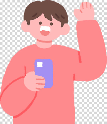 편집이미지 캐릭터 분홍색 청소년 웃음 소년 일상 스마트폰 귀여움 인사 스웨터 PNG 소통 손흔들기 디지털아트 남자 어린이 컬러 컨셉 상의 모션 표정 사람 라이프 핸드폰 스마트기기 예절 파일형식 옷 생활 전자제품