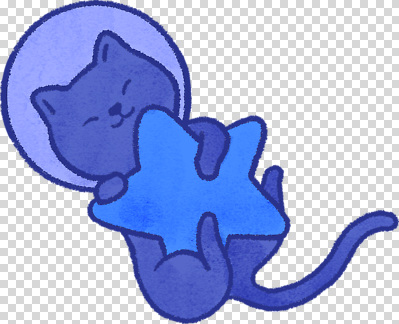 동물 편집이미지 행복 별 파란색 우주 귀여움 고양이 그림 우주복 PNG 무중력 우주탐사 자연요소 옷 감정 컬러 컨셉 포유류 반려동물 파일형식