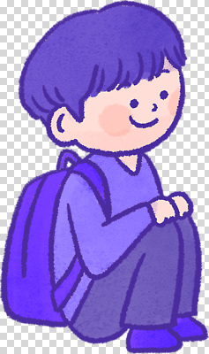 편집이미지 어린이 가방 학교 놀이 미소 소년 캐주얼 친구 학습 PNG 밝은색 잡화 옷 교육 남자 관계 표정 사람 파일형식