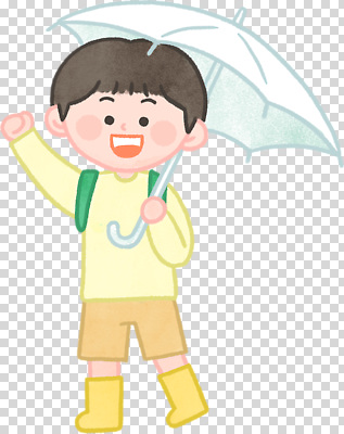 편집이미지 손 옷 어린이 우산 상상 표정 소풍 노란색 기쁨 즐거움 PNG 감정 컬러 사람 신체부위 야외활동 파일형식