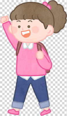 편집이미지 캐릭터 행복 초등학생 어린이 배낭 학교 표정 소녀 귀여움 청바지 스웨터 즐거움 손인사 PNG Walking 학생 여자 교육 감정 컨셉 상의 가방 바지 사람 인사 파일형식