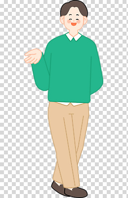 편집이미지 손 남자 포즈 바지 표정 캐주얼 초록색 편안함 스웨터 PNG 베이지색 스타일 옷 컬러 상의 하의 사람 신체부위 감각 파일형식
