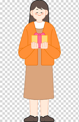 편집이미지 손 옷 여자 기념일 행복 리본 컬러 선물 주황색 기쁨 양손 축하 PNG 사라 감정 컨셉 사람 이벤트 신체부위 파일형식