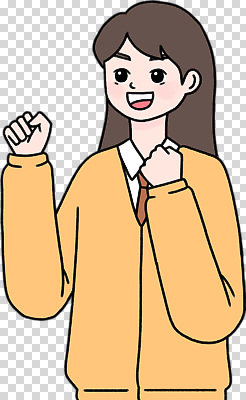 편집이미지 캐릭터 옷 행복 모션 청소년 표정 미소 소녀 주황색 기쁨 에너지 스웨터 PNG 긍정적 여자 감정 어린이 컬러 상의 사람 파일형식