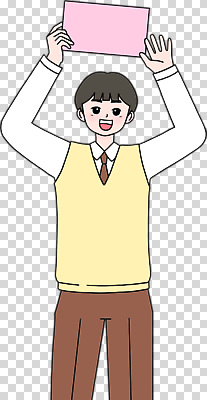 편집이미지 학생 종이 남학생 교실 학교 모션 짧은머리 웃음 기쁨 축하 발표 결과 PNG 동아리 참여 헤어스타일 교육 남자 감정 컨셉 표정 파일형식 사람