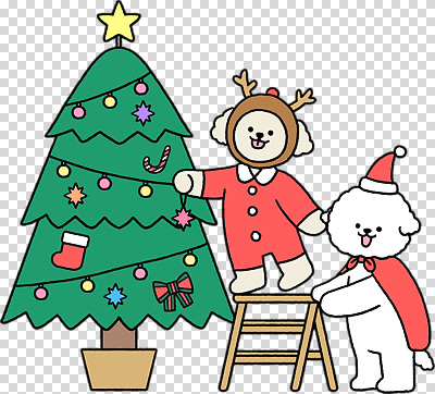 편집이미지 행복 컬러 크리스마스 사다리 장식 크리스마스트리 귀여움 축제 양 강아지 갈림길 즐거움 PNG 자아 테마 기념일 감정 길 컨셉 포유류 반려동물 도구 개 파일형식