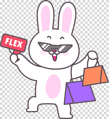 편집이미지 캐릭터 행복 컬러 가방 표정 쇼핑 선글라스 귀여움 토끼 PNG 플렉스 잡화 감정 안경 컨셉 포유류 반려동물 신조어 파일형식 동물 유행어 유행