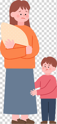 편집이미지 감정 어린이 가족 관계 엄마 표정 사랑 고통 걱정 PNG 위로 보살핌 사람 파일형식