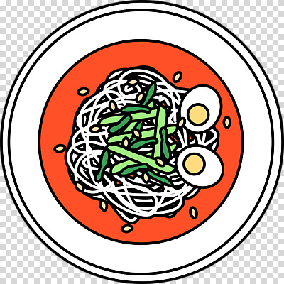 편집이미지 접시 한식 음식 채소 요리 계란 식사 쌀 신선 맛 국수 조화 PNG 식기 컨셉 곡류 알 면류 파일형식