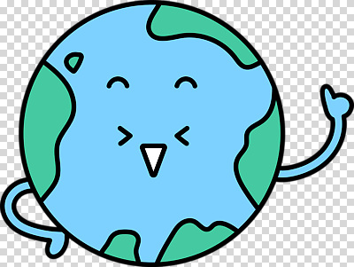 기념일 감정 표정 신체부위 생태계 파일형식 지구 캐릭터 웃음 행복 이미지 손 자연 환경 지구의날 컬러 지구촌 편집이미지 PNG