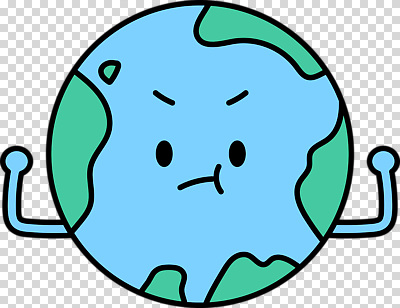 직업 컬러 신체부위 생태계 기후변화 파일형식 지구 화가 표현 파란색 초록색 팔 힘 캐릭터 환경 자연 지구온난화 사람 감정 편집이미지 PNG