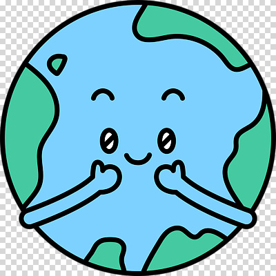 기념일 감정 손가락 표정 신체부위 환경 생태계 파일형식 지구 긍정적 미소 손 엄지손가락 지구의날 사랑 지구촌 자연 친환경 편집이미지 PNG