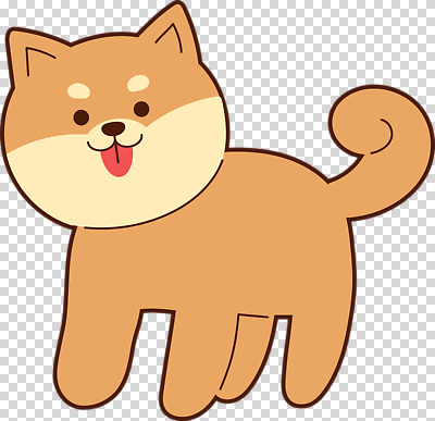 동물 편집이미지 행복 포즈 모션 놀이 털 표정 귀여움 개 강아지 즐거움 그림 꼬리 PNG 감정 컨셉 포유류 반려동물 파일형식