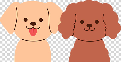 동물 편집이미지 동물캐릭터 털 웃음 반려동물 갈색 귀여움 강아지 PNG 나란히 캐릭터 컬러 컨셉 표정 개 파일형식