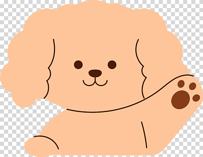 동물 편집이미지 손 행복 인형 털 표정 웃음 반려동물 장난감 귀여움 표현 강아지 PNG 감정 컨셉 신체부위 개 파일형식