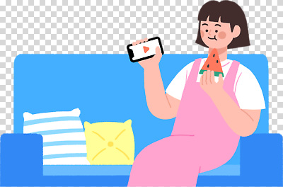 편집이미지 여자 모션 집안 디저트 수박 취미 일상 핸드폰 소파 편안함 즐거움 영상 관람 PNG 유튜브 감정 음식 의자 과일 실내 사람 라이프 전자제품 감각 파일형식 가구 내부 생활 생활용품 오브젝트