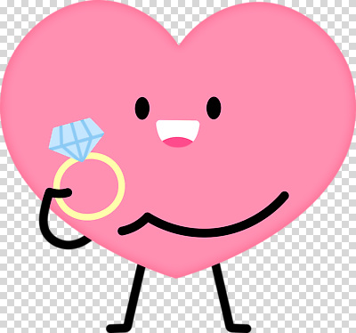 모양 도형 감정 컬러 장신구 신체부위 보석 파일형식 하트 캐릭터 반지 다이아몬드 행복 표정 분홍색 사랑 즐거움 디자인 손 원형 장식 편집이미지 PNG