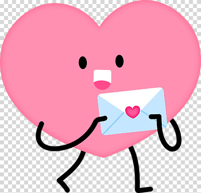 모양 감정 컨셉 신체부위 파일형식 하트 캐릭터 사랑 편지 귀여움 표현 손 행복 포즈 편집이미지 PNG