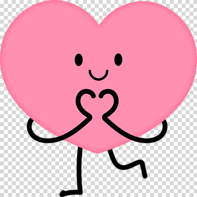 모양 손 감정 컬러 컨셉 표정 파일형식 하트 귀여움 사랑 기쁨 캐릭터 모션 표현 양손 분홍색 웃음 긍정적 자유 편집이미지 PNG