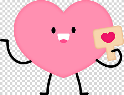 모양 감정 컬러 컨셉 알림판 신체부위 파일형식 하트 캐릭터 사랑 표지판 기쁨 상징 분홍색 얼굴 손 상반신 귀여움 표현 편집이미지 PNG