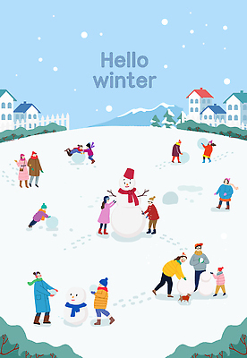 잡화 계절 감정 컨셉 관계 눈_날씨 건물 반려동물 개 파일형식 겨울 눈사람 놀이 가족 썰매 설원 평화 산 주택 즐거움 모션 외출 친구 동물 강아지 장갑 PSD 일러스트 국내일러스트