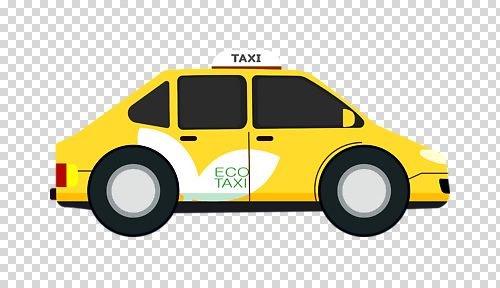 편집이미지 디자인 교통 이동 자동차 거리 대중교통 노란색 도시 승차 서비스 친환경 택시 PNG 편리함 자원절약 육상교통 교통수단 컬러 컨셉 모션 승용차 환경 절약 파일형식