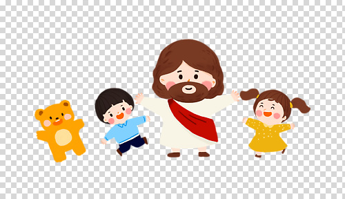 편집이미지 행복 종교 어린이 인형 가족 포옹 따뜻함 사랑 웃음 기쁨 예수 기독교인 그림 PNG 감정 기독교 관계 안기 표정 사람 신_종교 파일형식