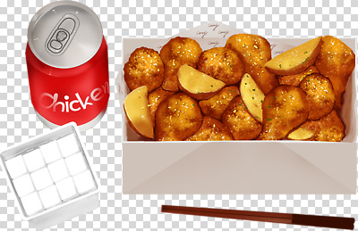 음식 컨셉 과일 배달 탄산음료 닭고기요리 파일형식 치킨 디저트 콜라 바삭바삭 상자 레몬 간편조리식품 한식 야식 배달음식 편집이미지 PNG