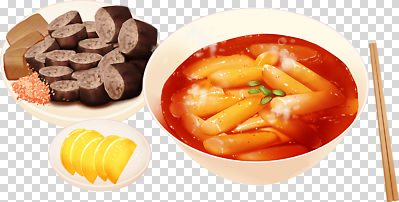 전통 아시아 음식 과일 상점 분식 향미료 파일형식 떡볶이 순대 한식 길거리음식 전통음식 식사 디저트 요리 레몬 향신료 식당 한국 간편조리식품 편집이미지 PNG