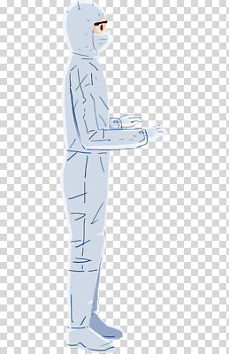 편집이미지 의학 건강 마스크 안전 치료 파란색 환자 의료진 보호 위생 질병 예방 감염 PNG 소독 방역복 직업 옷 컬러 컨셉 방역 파일형식