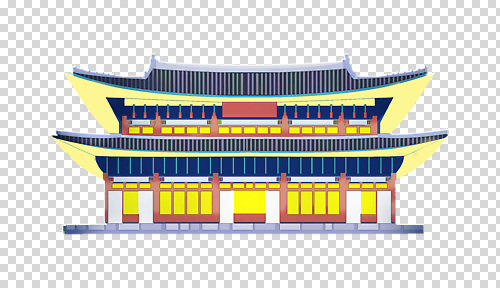 건축물 아시아 여행 고건축 한국 궁전 파일형식 경복궁 서울 문화재 건물 지붕 역사 관광지 전통 뷰티풀 조화 편집이미지 PNG