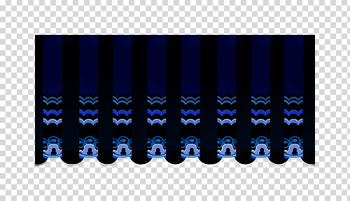 디자인 컬러 컨셉 무늬 감각 파일형식 커튼 파란색 패턴 방 장식 우아함 편안함 인테리어 공간 분위기 물결 심볼 편집이미지 PNG