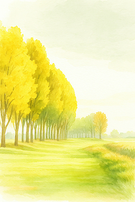 JPG 나무 길 여유 단풍 일러스트 자연 하늘 풍경 초원 햇빛 평화 환경 가을풍경 고요 산책 시골 숲 부드러움 나무길 국내일러스트 AI일러스트 AI콘텐츠 식물 감정 컨셉 잎 휴식 태양 감각 생태계 파일형식 가을_계절