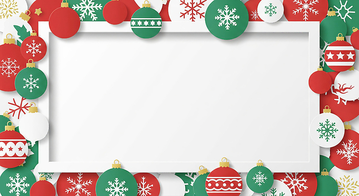 편집이미지 기념일 감정 컨셉 크리스마스 눈_날씨 이벤트 공휴일 컬러풀 파일형식 장식 알록달록 백그라운드 축제 컬러 연휴 크리스마스트리 눈꽃 전구 행복 화려 JPG 페이퍼아트 이미지편집