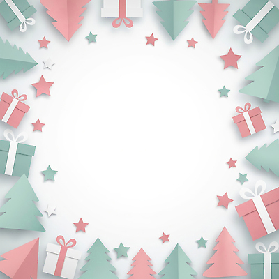 편집이미지 계절 기념일 컬러 컨셉 크리스마스 이벤트 공예 파일형식 크리스마스트리 선물 장식 백그라운드 휴일 스타 종이공예 겨울 파스텔톤 특별함 축제 세트 JPG 페이퍼아트 이미지편집