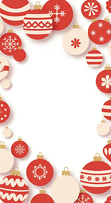 편집이미지 계절 기념일 컬러 컨셉 크리스마스 파일형식 장식 구슬 빨간색 겨울 백그라운드 축제 디자인 흰색 분위기 감정 크리스마스트리 JPG 페이퍼아트 이미지편집