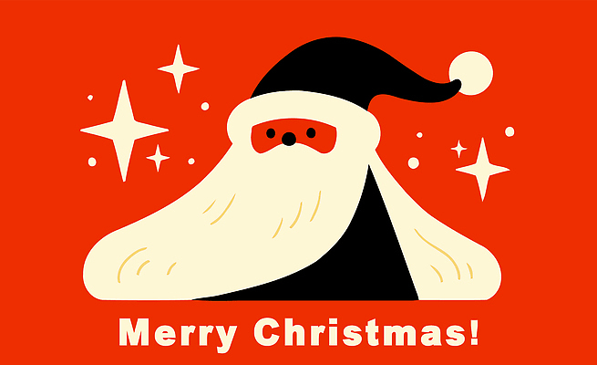 모양 캐릭터 디자인 기념일 행복 감정 백그라운드 크리스마스 겨울 일러스트 수염 빨간색 산타클로스 귀여움 축제 흰색 축하 메시지 즐거움 국내일러스트 AI파일 계절 컬러 컨셉 이벤트 파일형식 벡터