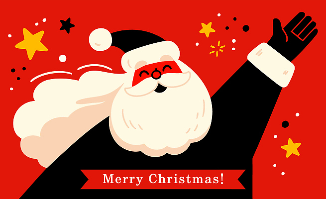 캐릭터 계절 행복 별 어린이 크리스마스 일러스트 선물 웃음 장식 산타클로스 축제 기쁨 축하 인사 분위기 즐거움 연말 동심 국내일러스트 AI파일 자연요소 기념일 감정 컨셉 표정 사람 예절 파일형식 벡터